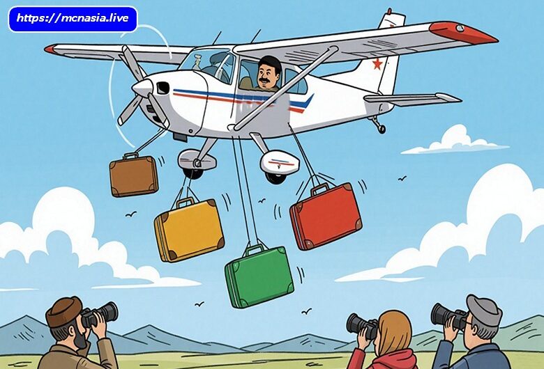 Президент в небе: что стоит за внешнеполитическим марафоном Жапарова?