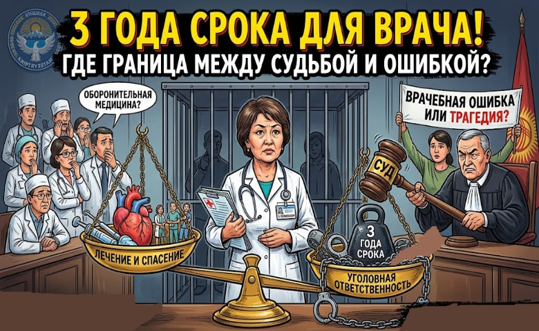 Врач за решёткой: за что осудили нефролога Назиру Бейшебаеву, и чем это грозит медицине Кыргызстана?
